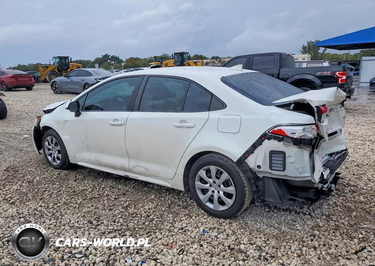 2021 Toyota Corolla Le VIN:5YFEPMAE3MP257314 - 2