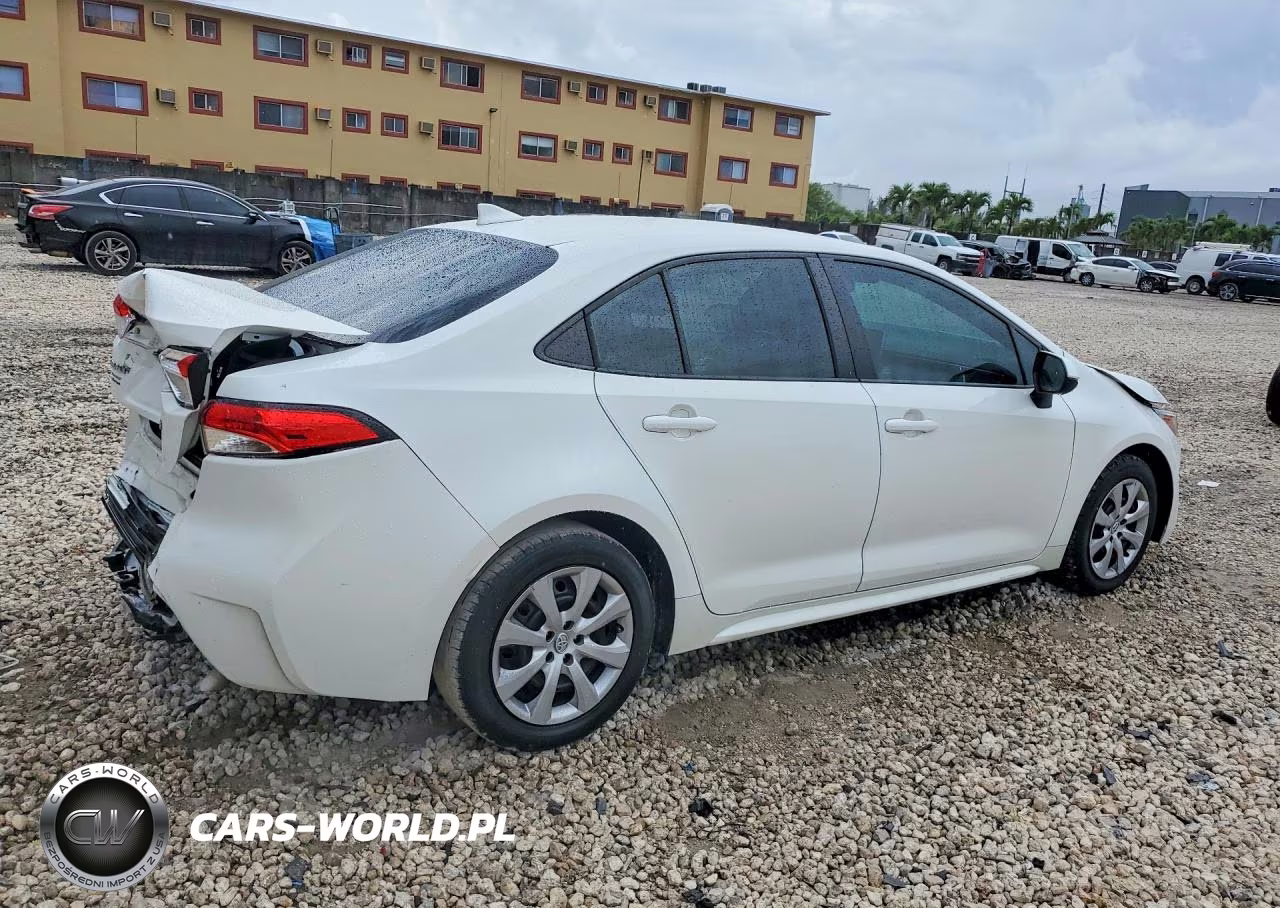 2021 Toyota Corolla Le VIN:5YFEPMAE3MP257314 - 3