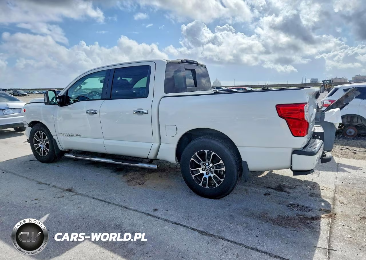 2020 Nissan Titan Sv VIN:1N6AA1EF4LN510313 - 2