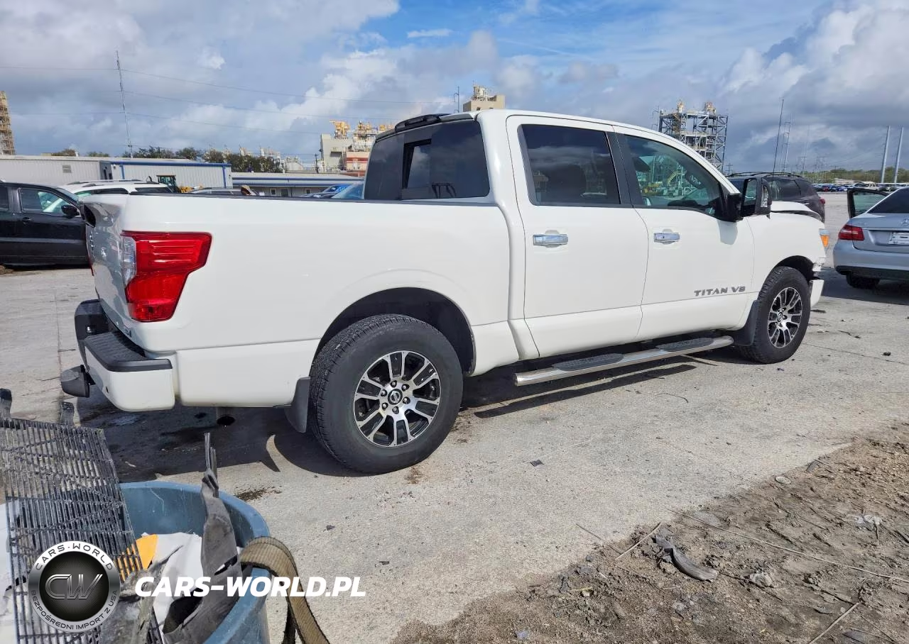 2020 Nissan Titan Sv VIN:1N6AA1EF4LN510313 - 3