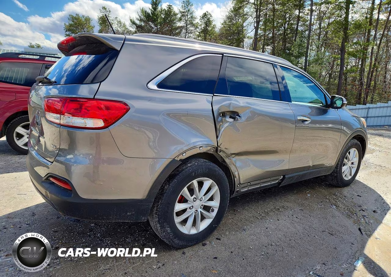 2017 Kia Sorento Lx V6 VIN:5XYPGDA54HG223448 - 3