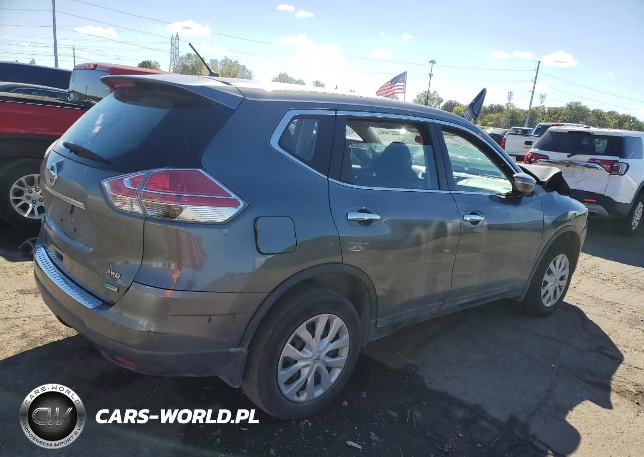 2014 Nissan Rogue S VIN:5N1AT2MV9EC842639 - 3