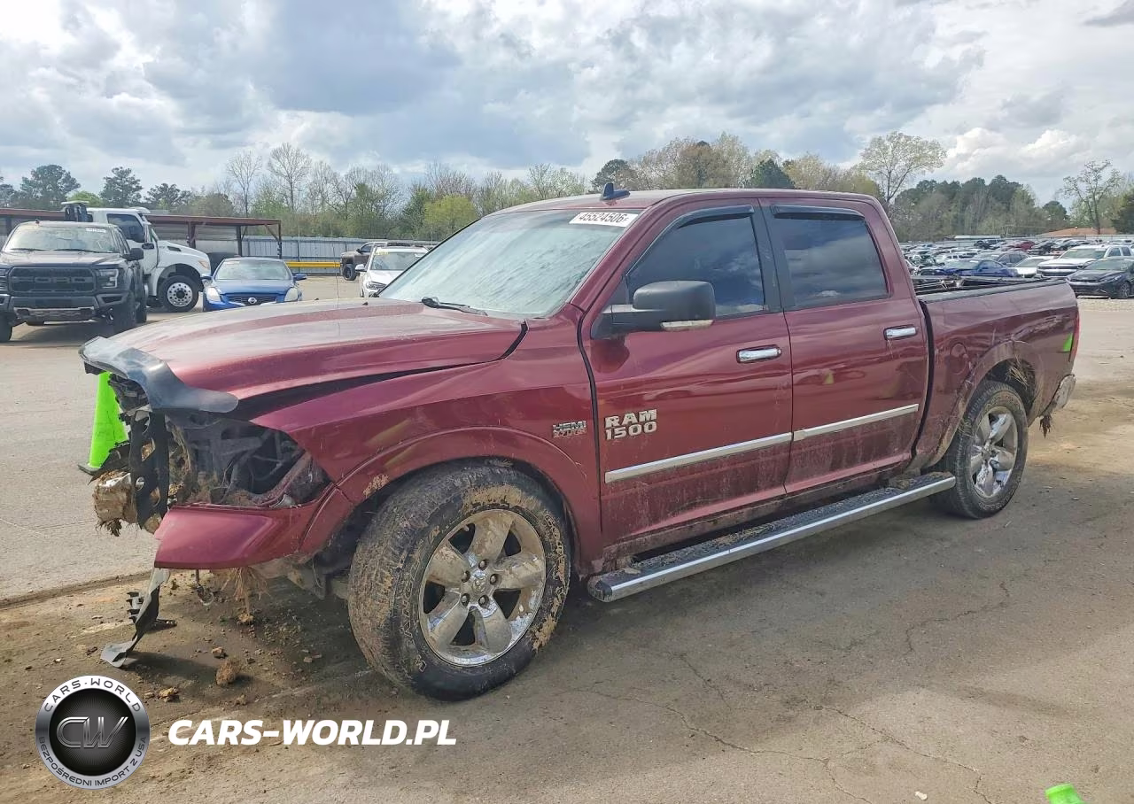 2018 Ram 1500 Slt VIN:3C6RR6LT9JG146049 - 1