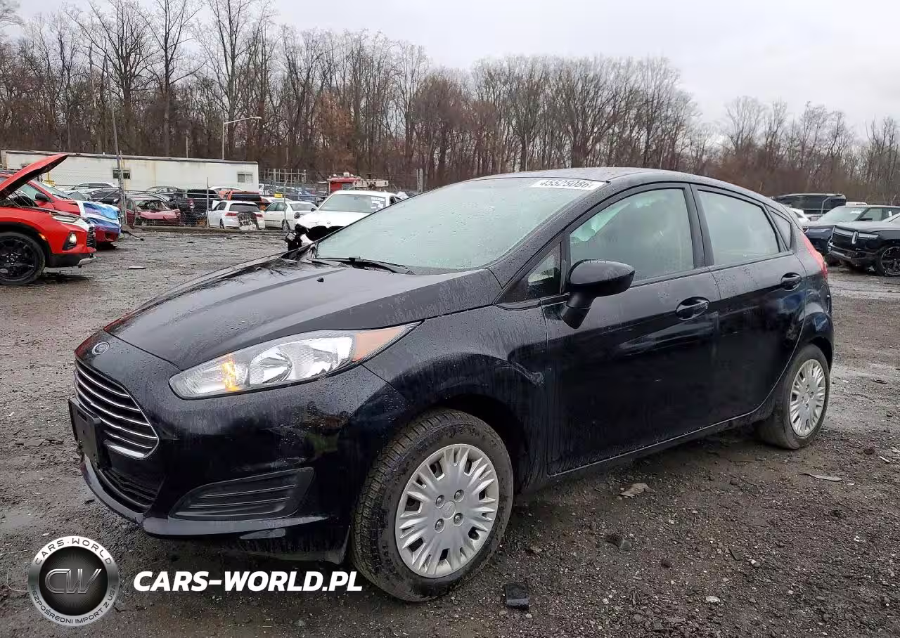 2017 Ford Fiesta S VIN:3FADP4TJ0HM162797 - 1