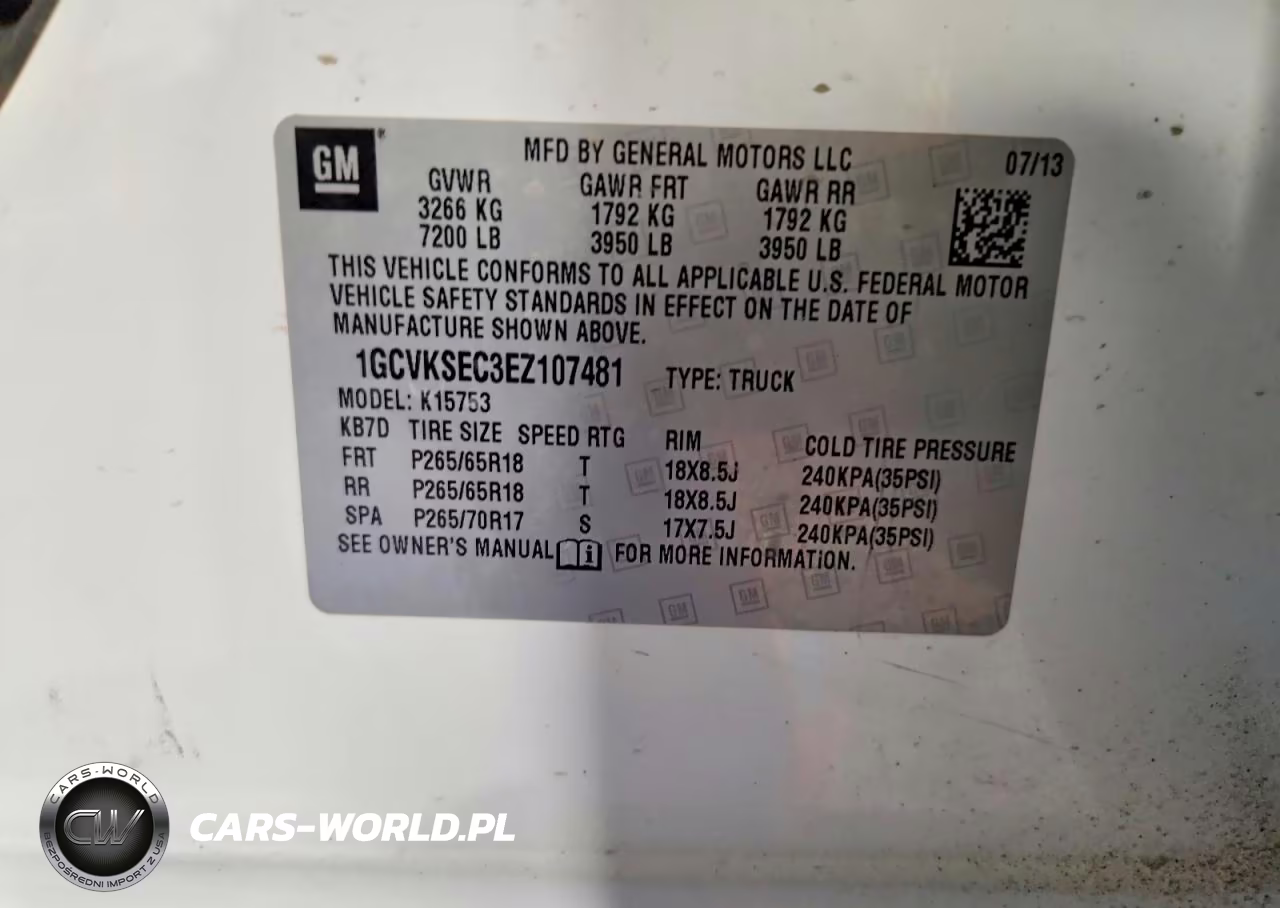 2014 Chevrolet Silverado K1500 Ltz VIN:1GCVKSEC3EZ107481 - 13