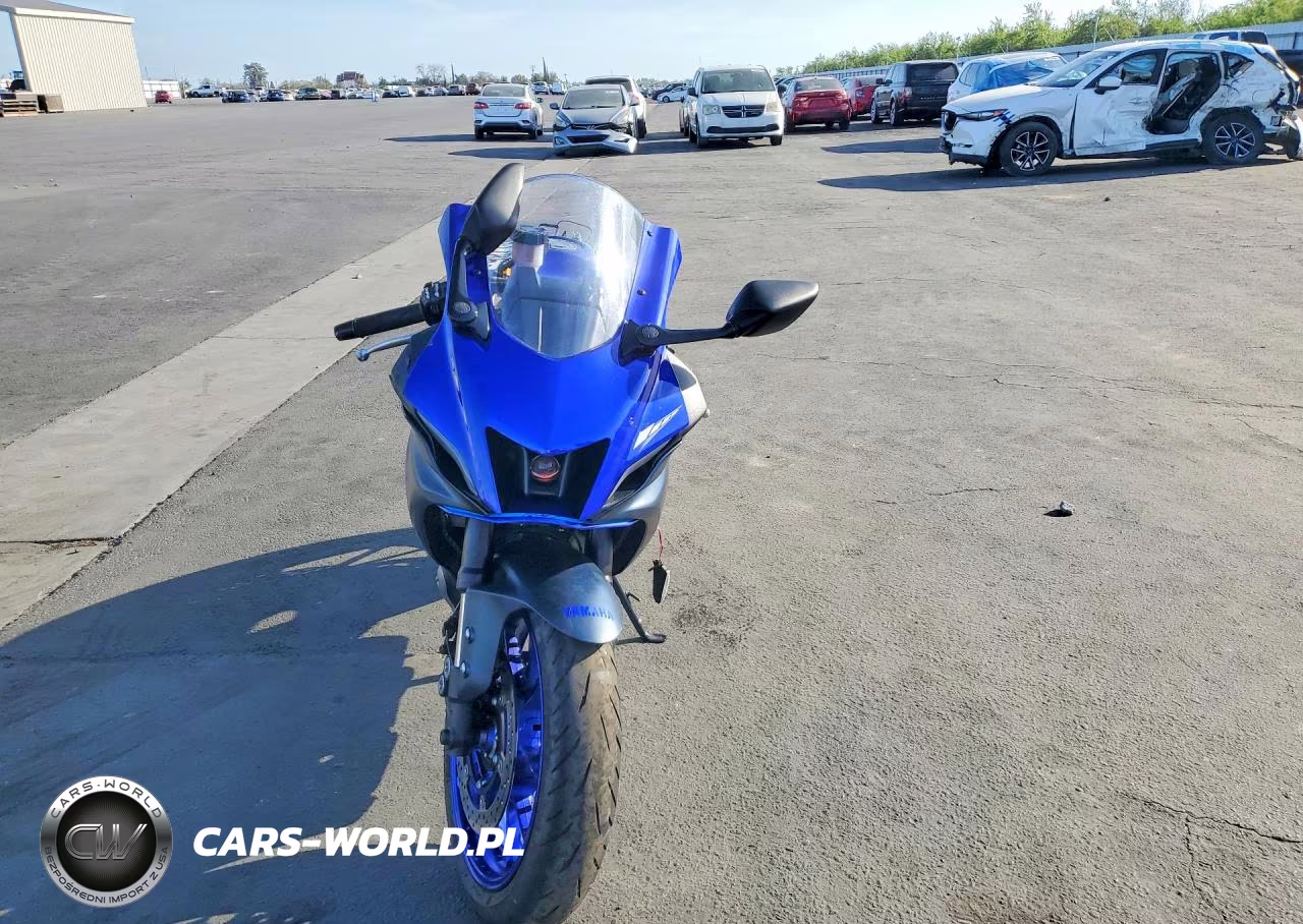 2023 Yamaha Yzfr7 VIN:JYARM38Y1PA001858 - 2