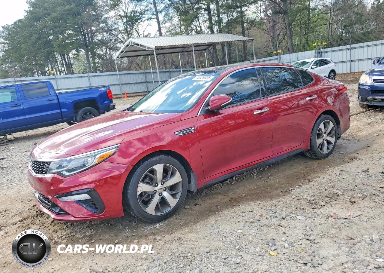2019 Kia Optima S VIN:5XXGT4L38KG376434 - 1