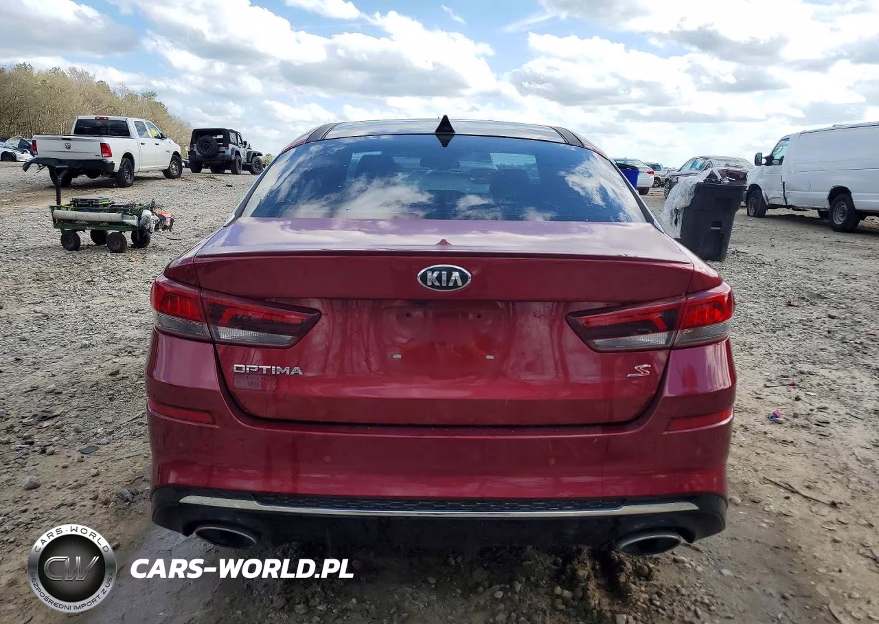 2019 Kia Optima S VIN:5XXGT4L38KG376434 - 6