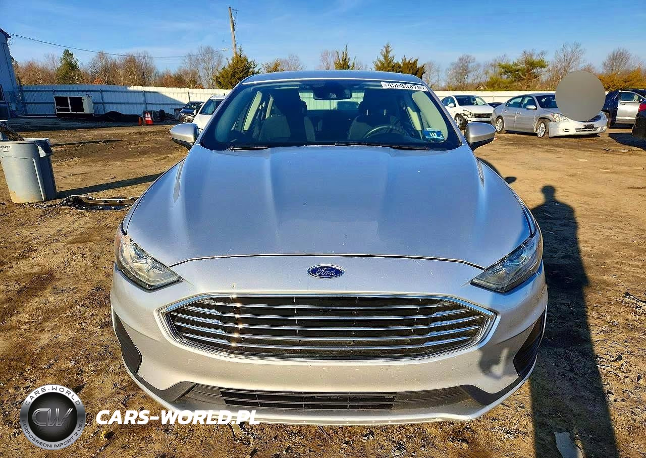 2019 Ford Fusion Se VIN:3FA6P0LU0KR218582 - 5