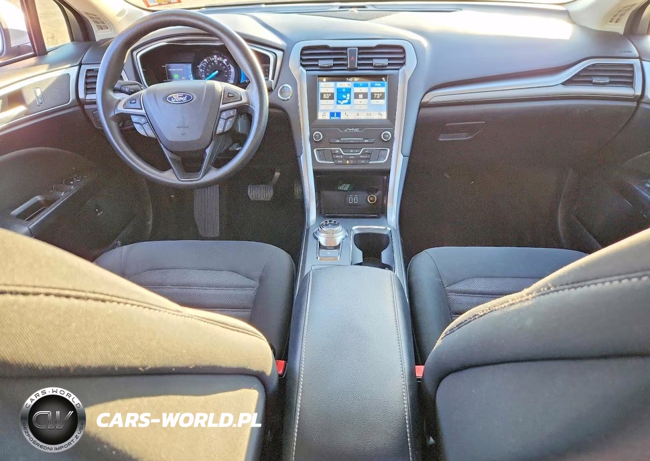 2019 Ford Fusion Se VIN:3FA6P0LU0KR218582 - 8