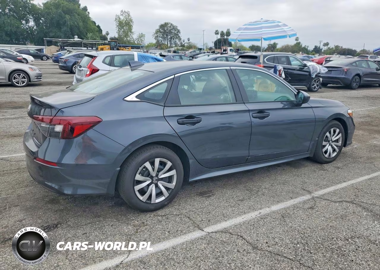 2026 Honda Civic Lx VIN:2HGFE2F26TH519216 - 3