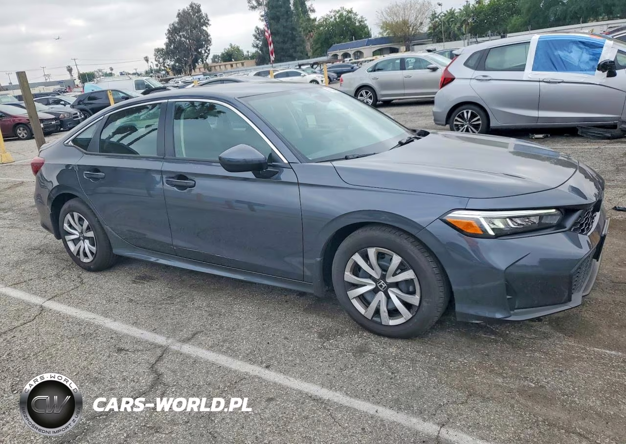2026 Honda Civic Lx VIN:2HGFE2F26TH519216 - 4