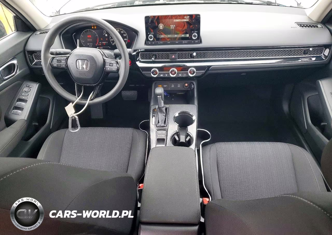 2026 Honda Civic Lx VIN:2HGFE2F26TH519216 - 8
