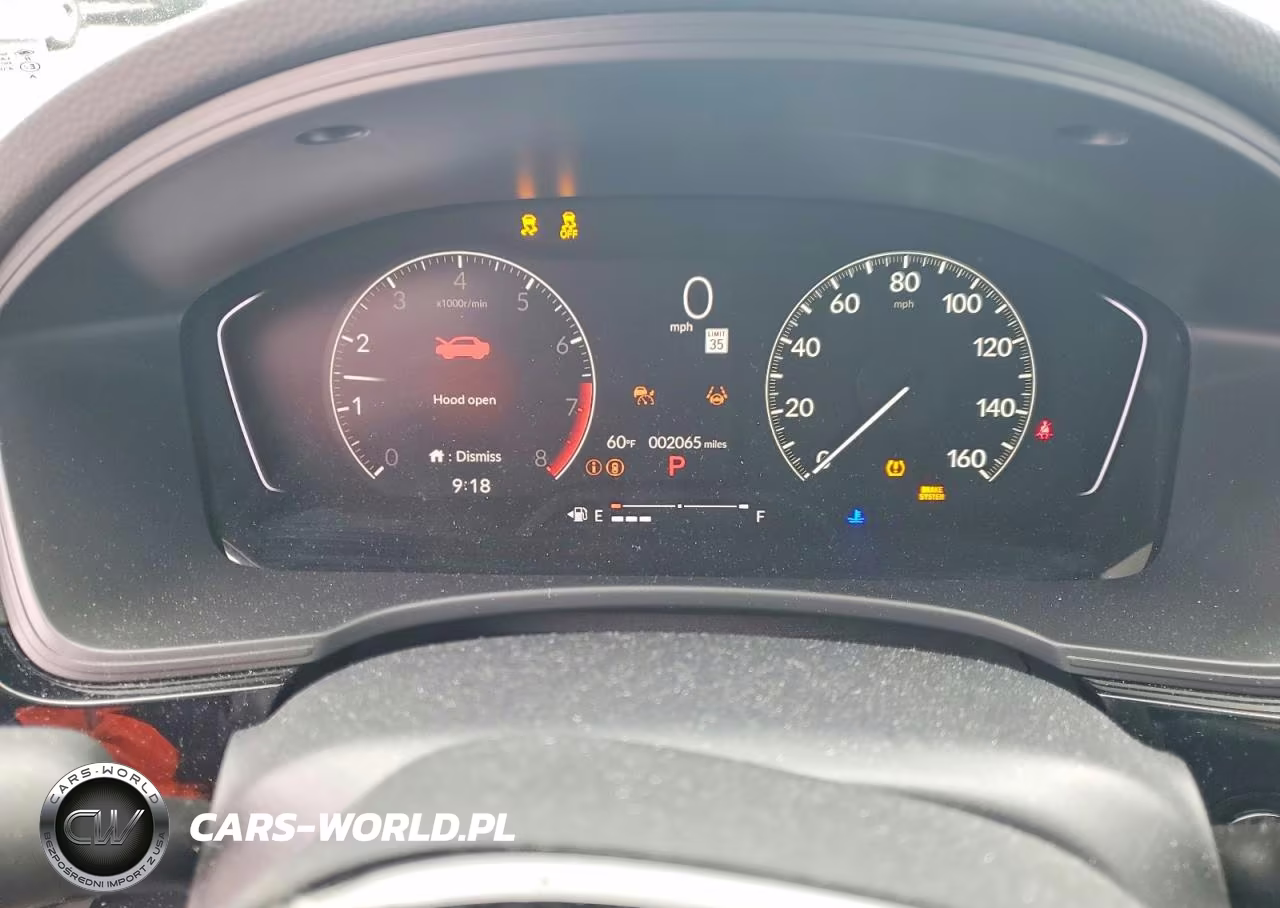2026 Honda Civic Lx VIN:2HGFE2F26TH519216 - 9