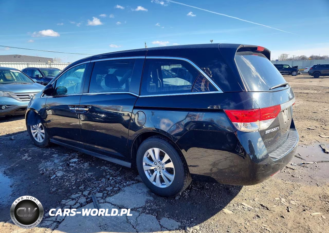 2016 Honda Odyssey Exl VIN:5FNRL5H66GB168662 - 2