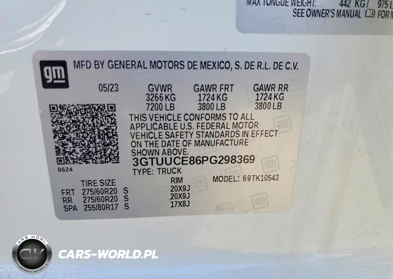 2023 GMC Sierra K1500 Elevation VIN:3GTUUCE86PG298369 - 13