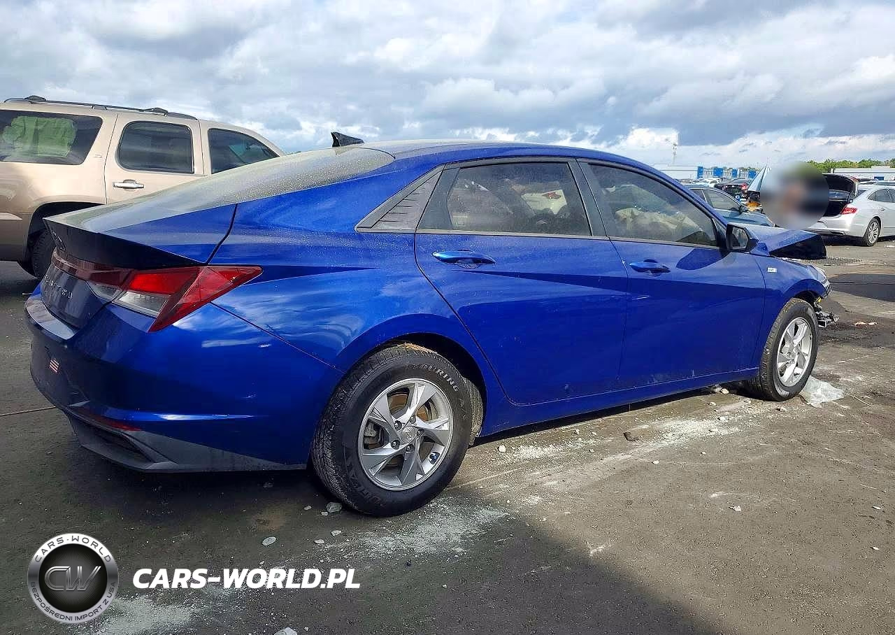 2021 Hyundai Elantra Se VIN:5NPLL4AG1MH036862 - 3