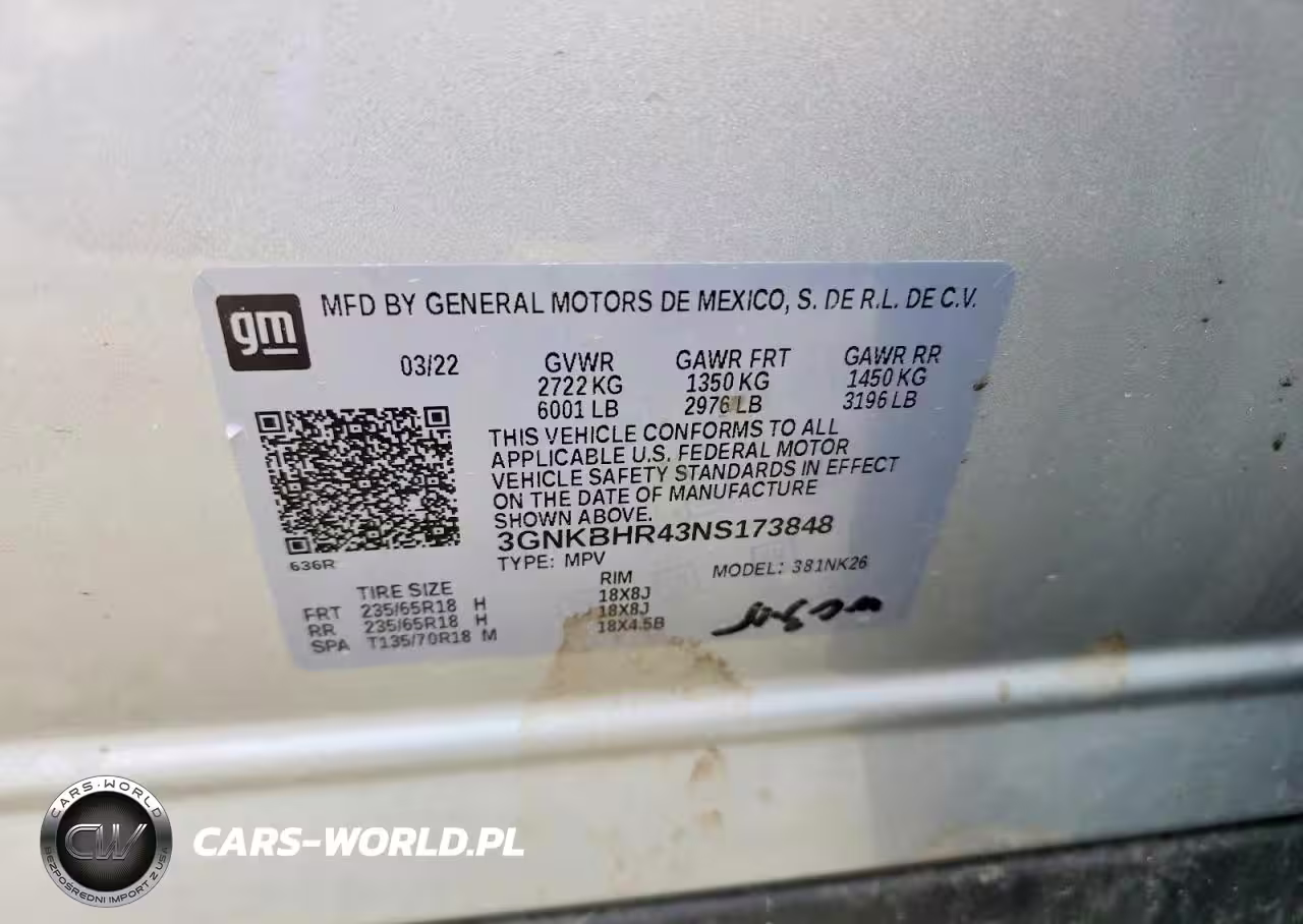 2022 Chevrolet Blazer 2Lt VIN:3GNKBHR43NS173848 - 13