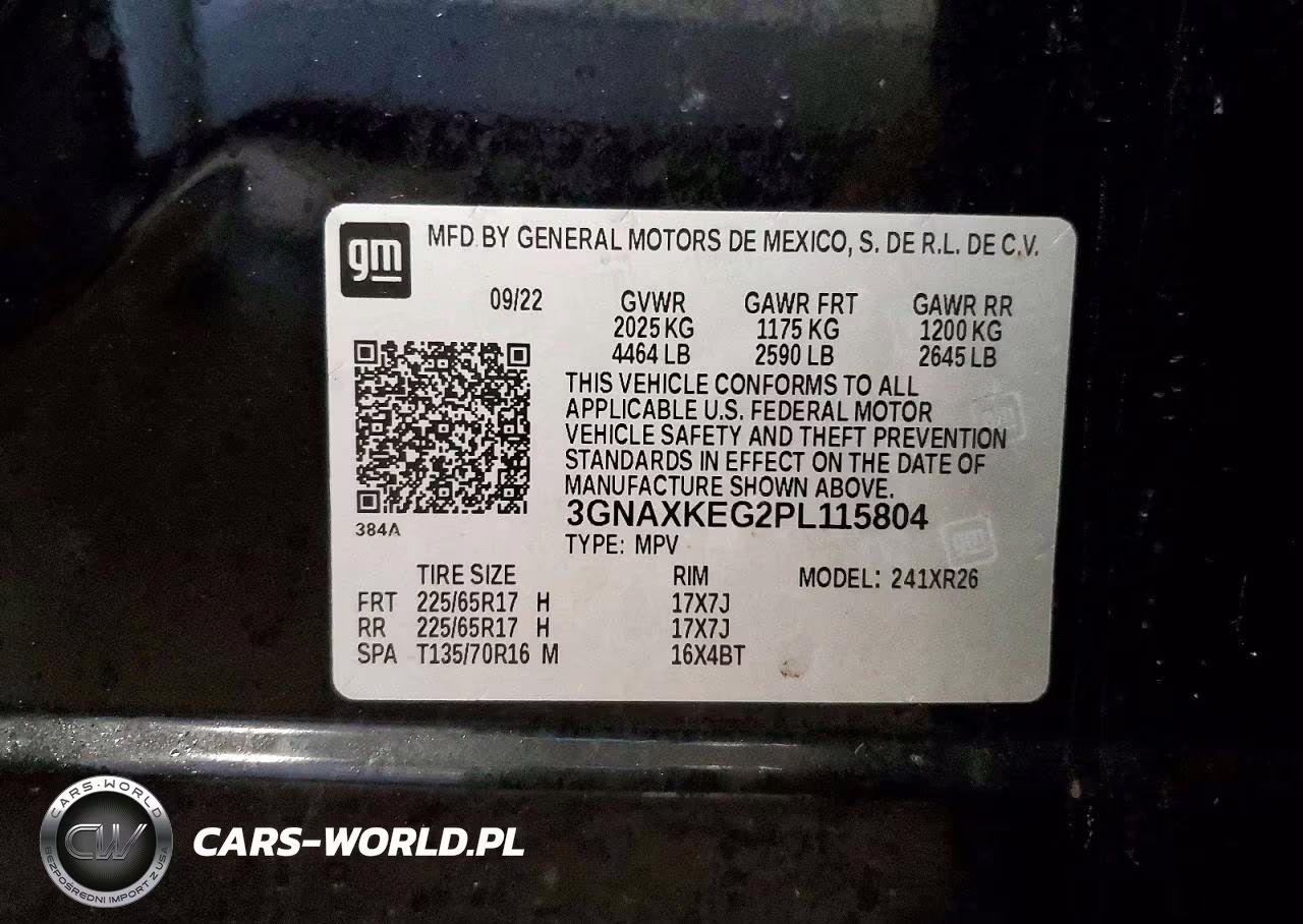 2023 Chevrolet Equinox Lt VIN:3GNAXKEG2PL115804 - 14