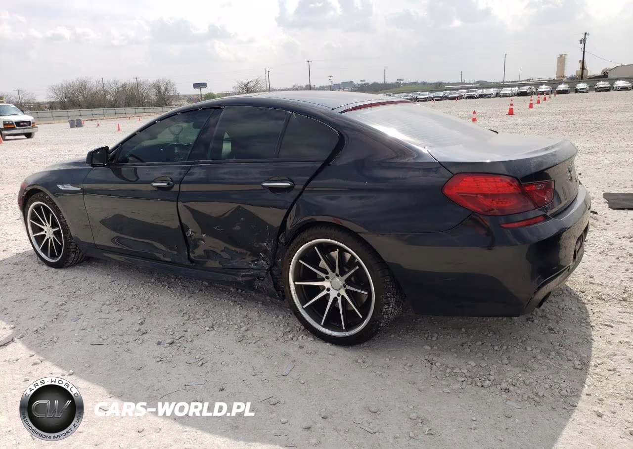 2014 BMW 640 I Gran Coupe VIN:WBA6A0C53ED317735 - 2