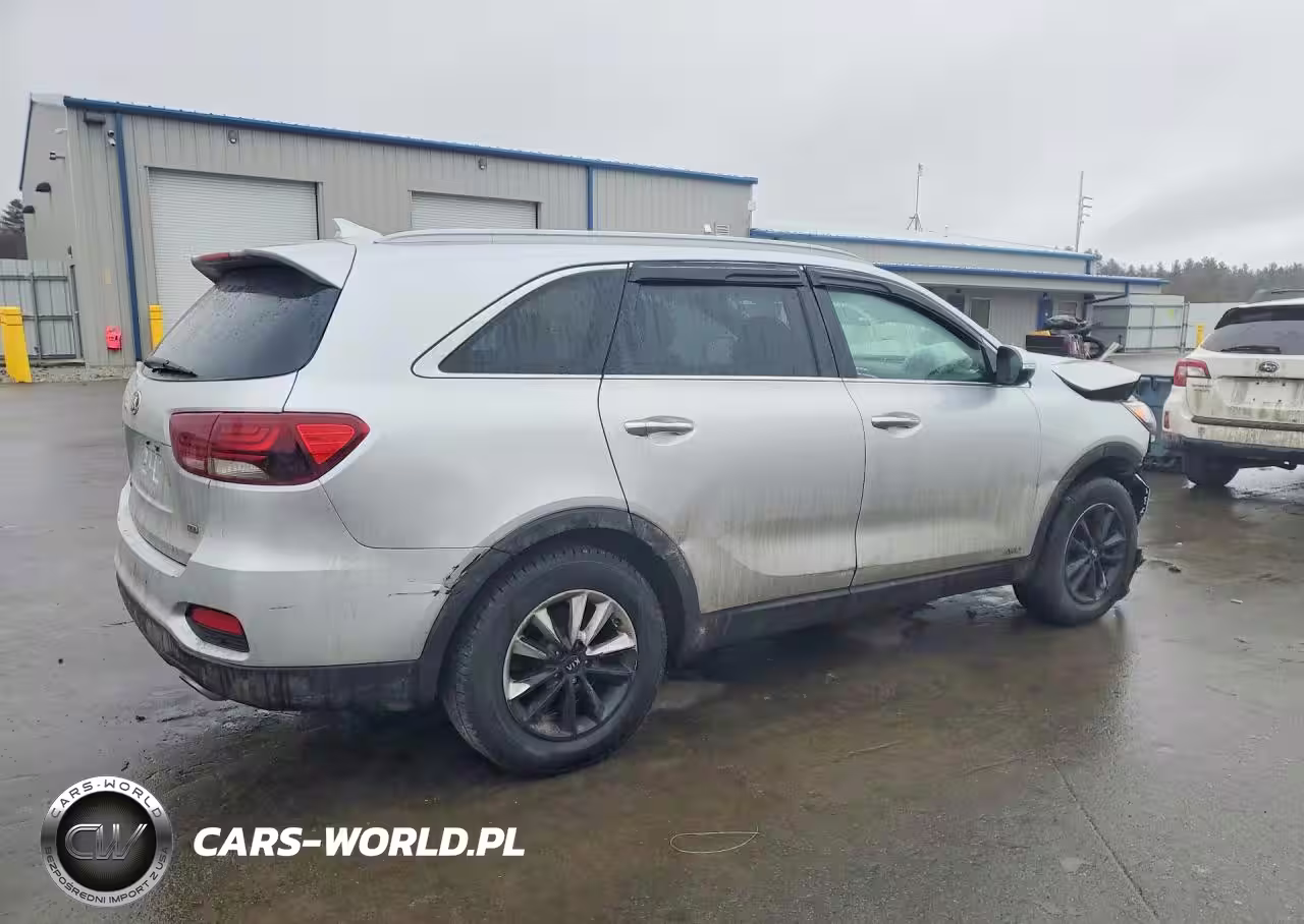2019 Kia Sorento Lx VIN:5XYPGDA30KG563184 - 3