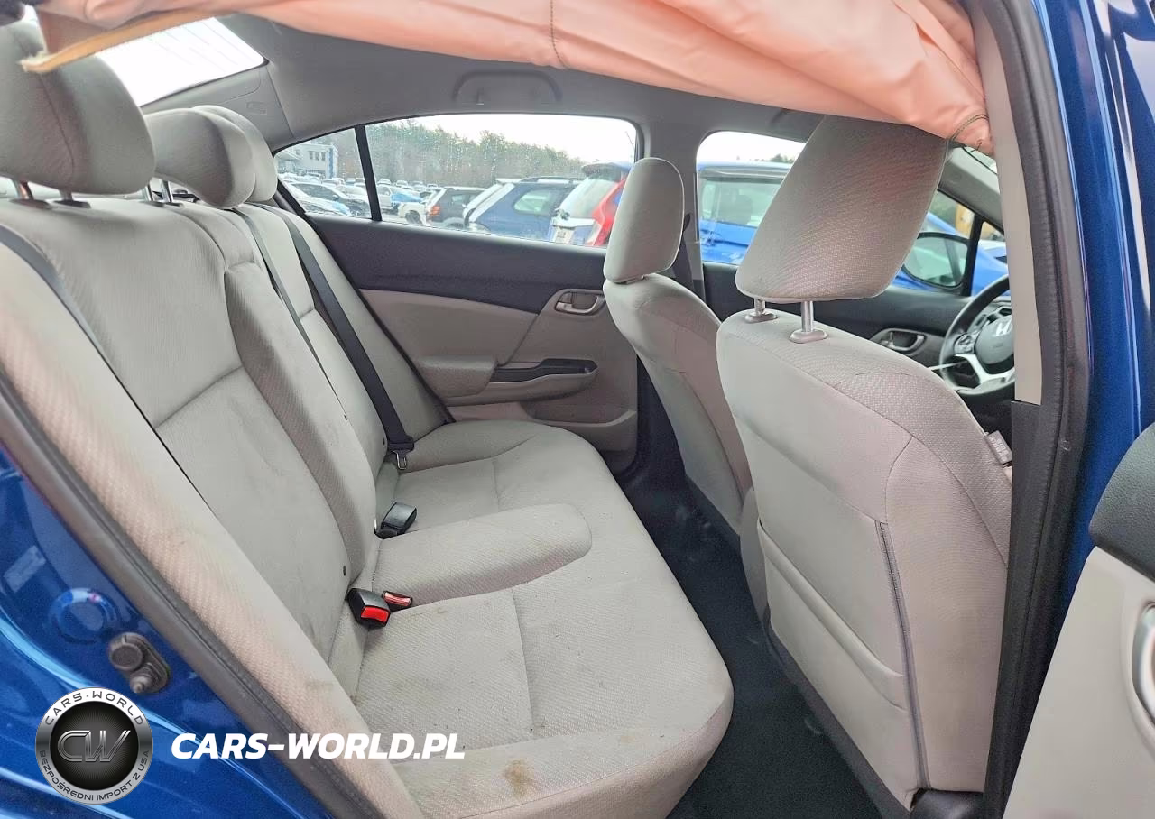 2013 Honda Civic Lx VIN:2HGFB2F56DH528566 - 10