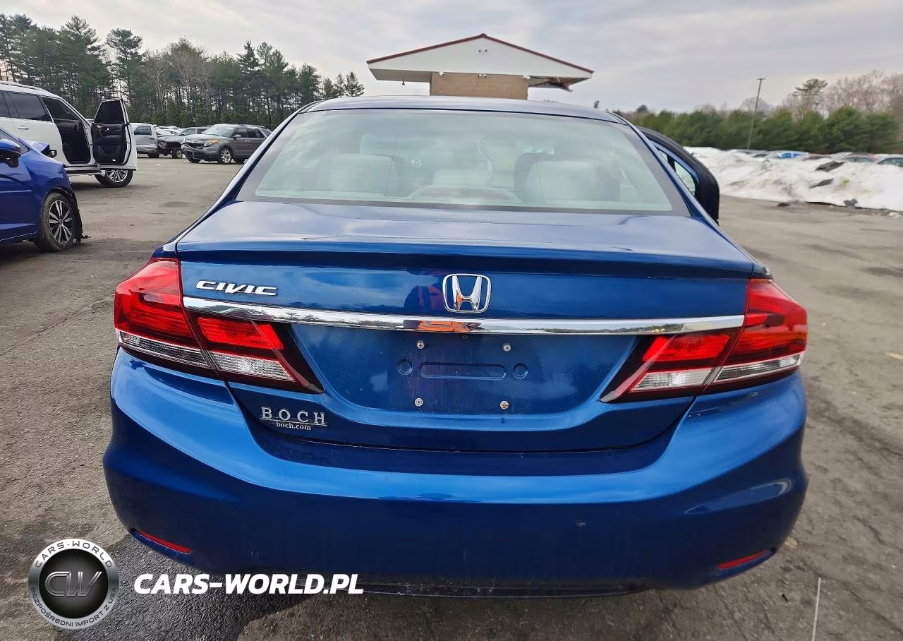 2013 Honda Civic Lx VIN:2HGFB2F56DH528566 - 6