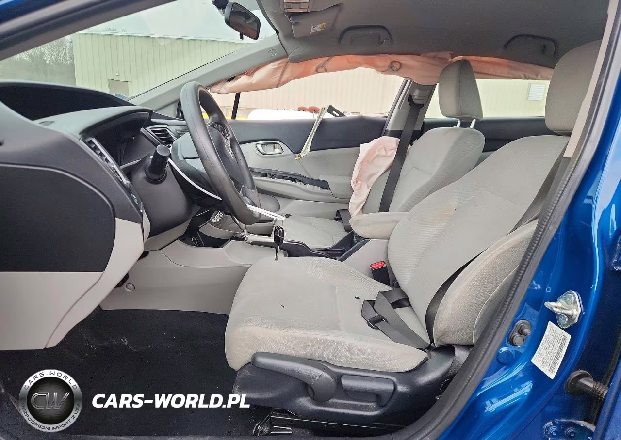 2013 Honda Civic Lx VIN:2HGFB2F56DH528566 - 7