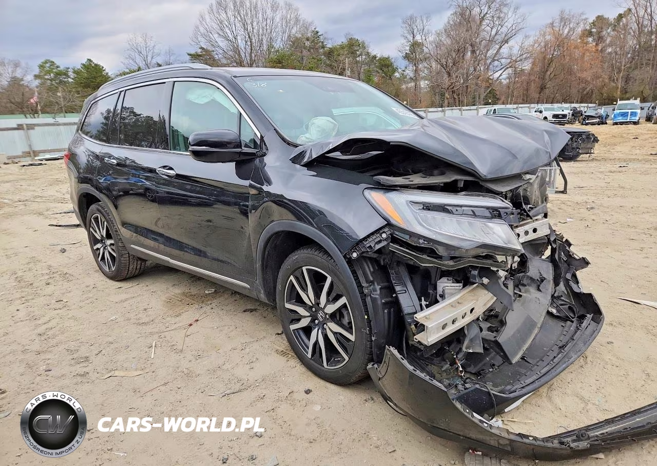 2021 Honda Pilot Elite VIN:5FNYF6H08MB015670 - 4