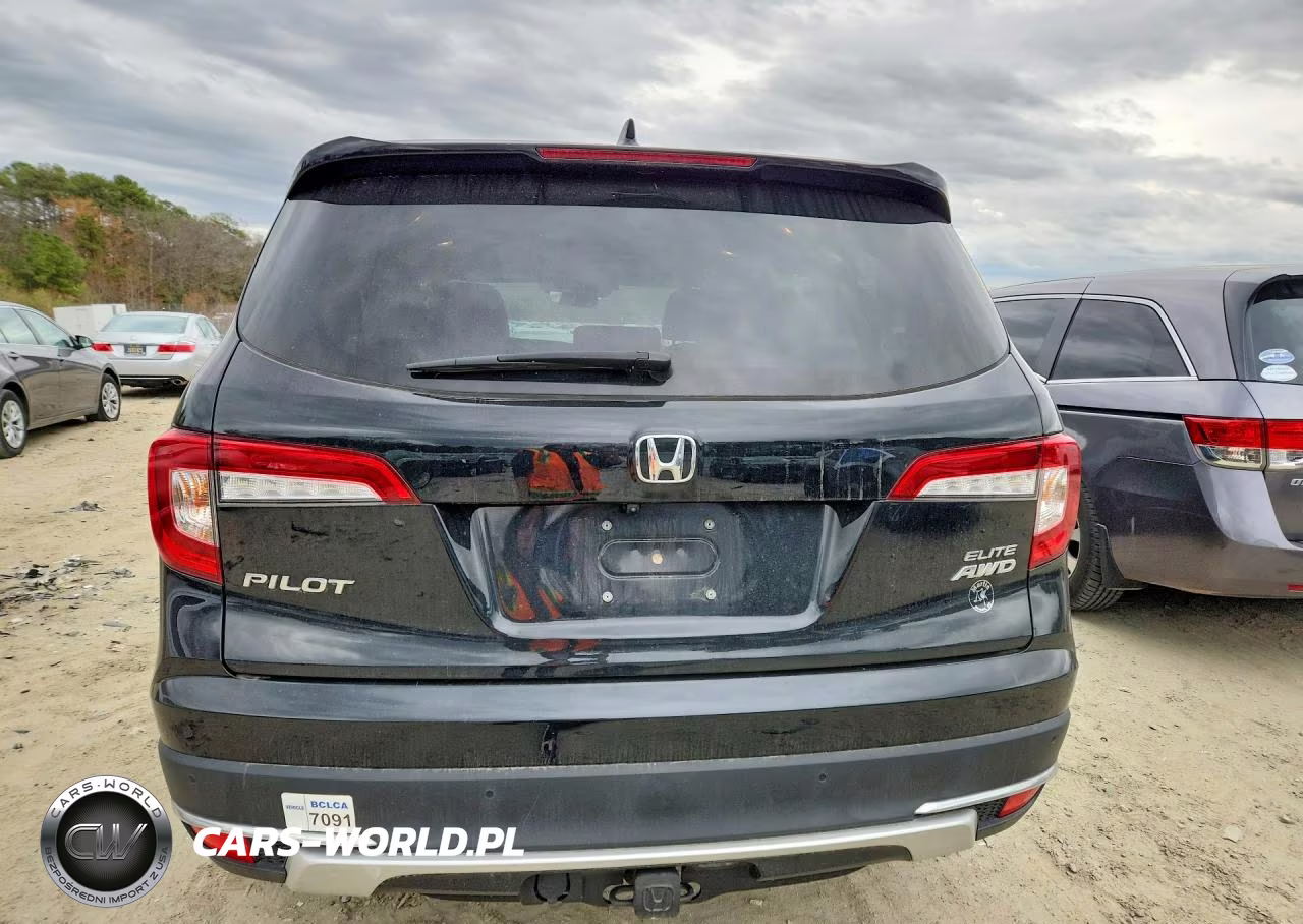 2021 Honda Pilot Elite VIN:5FNYF6H08MB015670 - 6