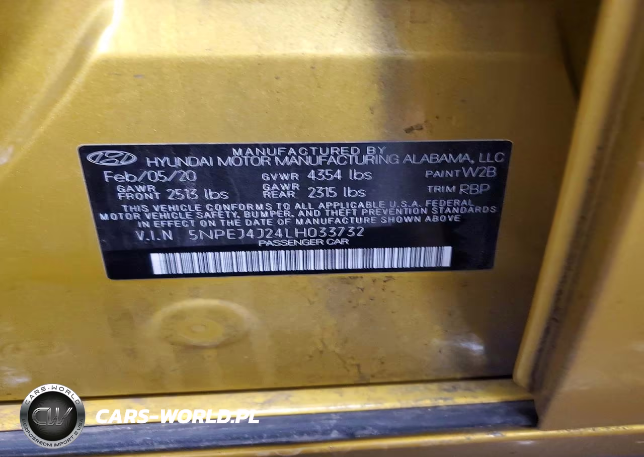2020 Hyundai Sonata Sel Plus VIN:5NPEJ4J24LH033732 - 13