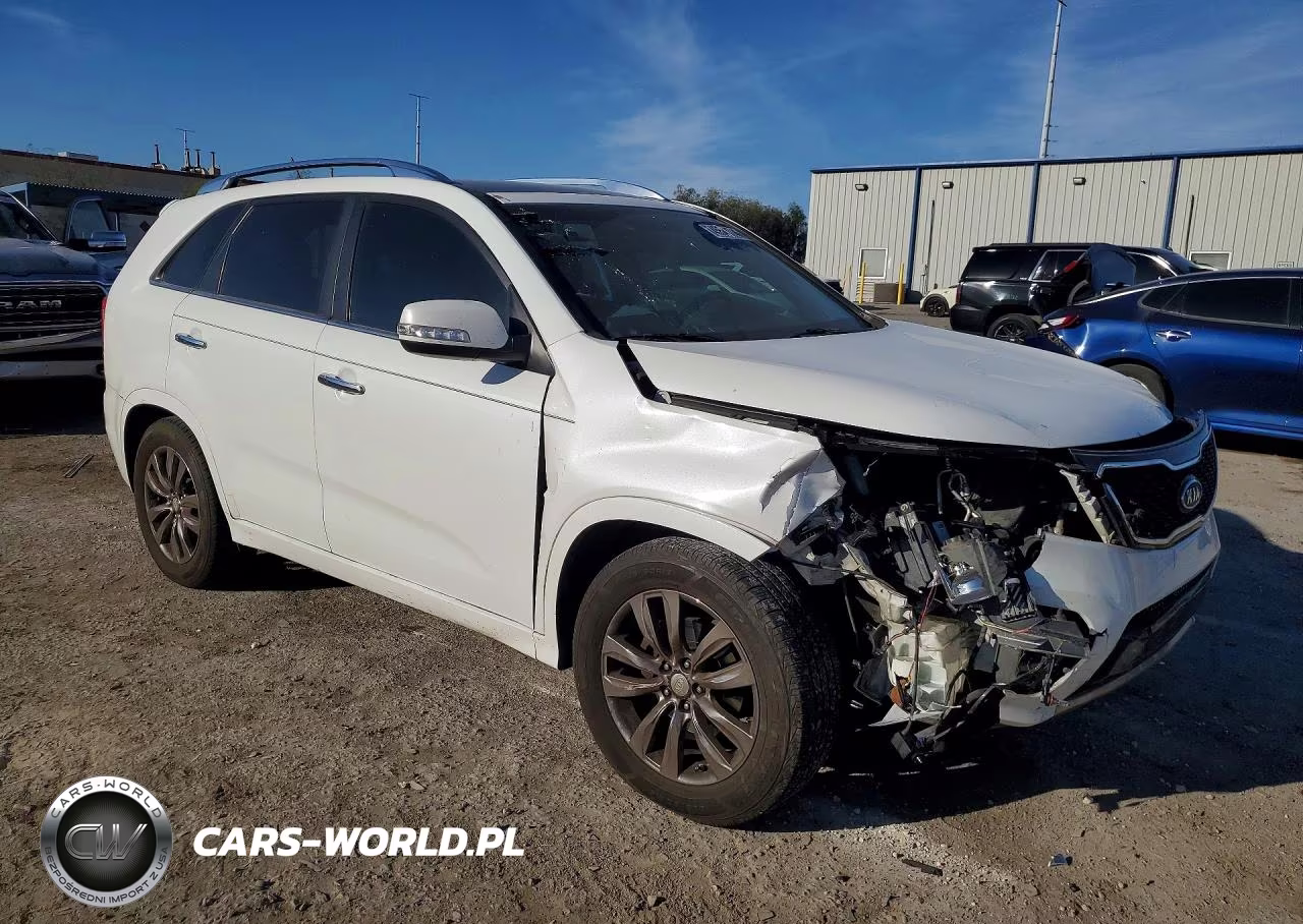 2013 Kia Sorento Sx VIN:5XYKW4A22DG366573 - 4