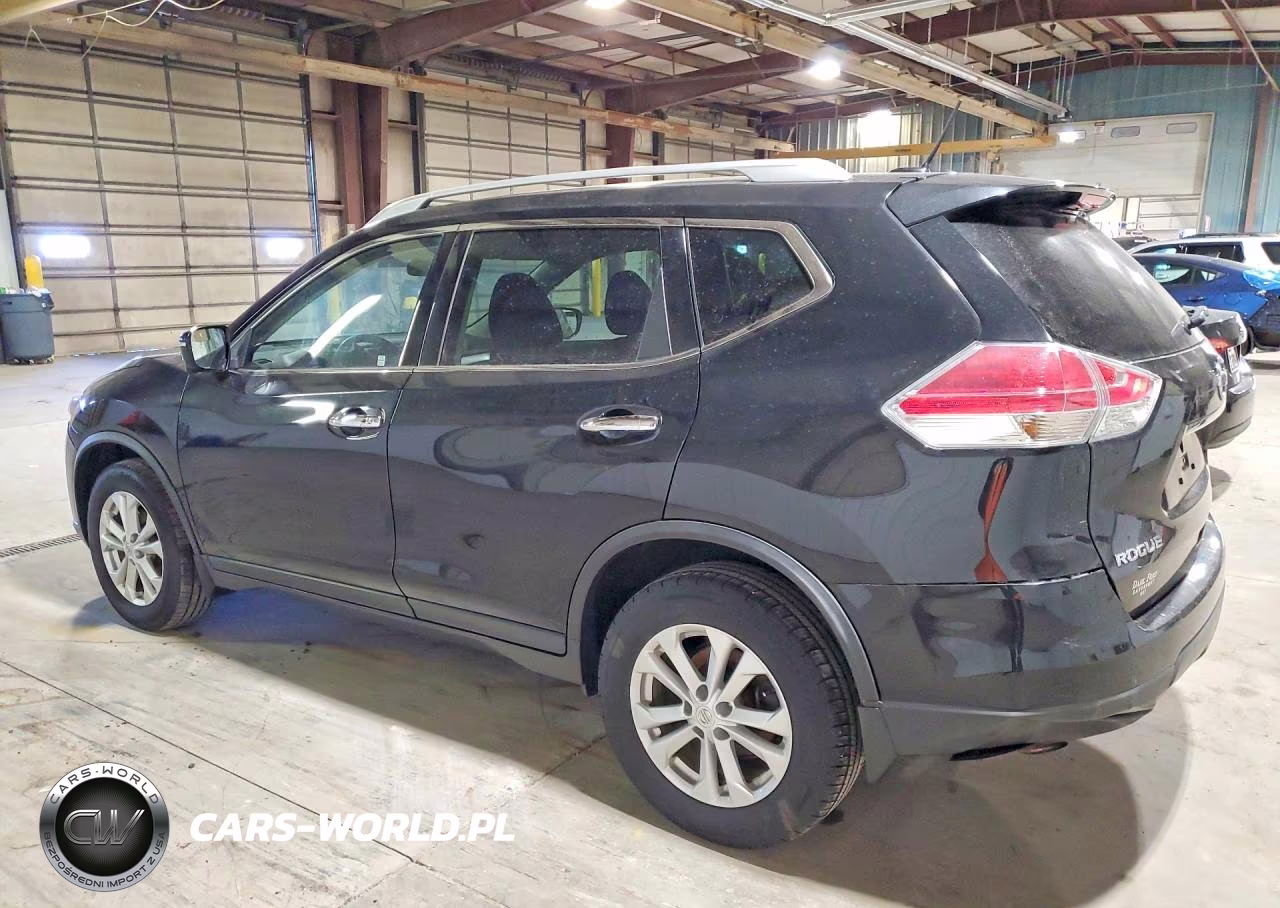 2016 Nissan Rogue Sv VIN:KNMAT2MV1GP726206 - 2