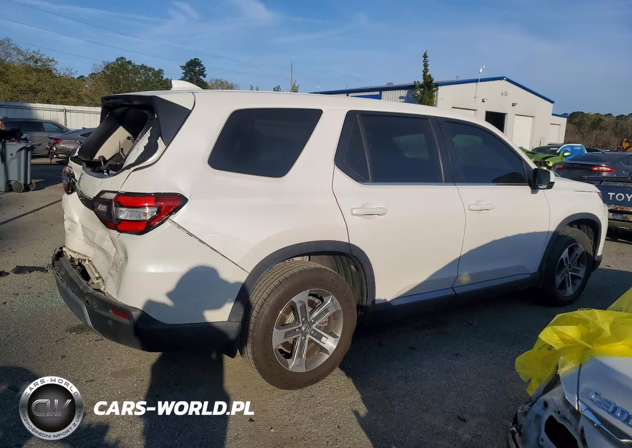 2024 Honda Pilot Exl VIN:5FNYG2H57RB011828 - 3