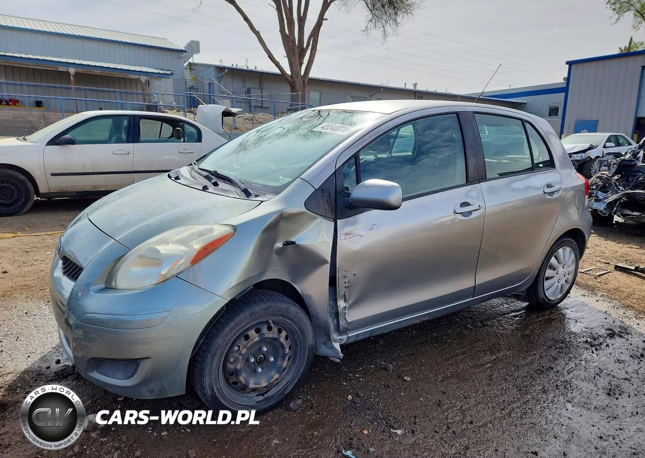 2010 Toyota Yaris Base VIN:JTDKT4K34A5307674 - 1