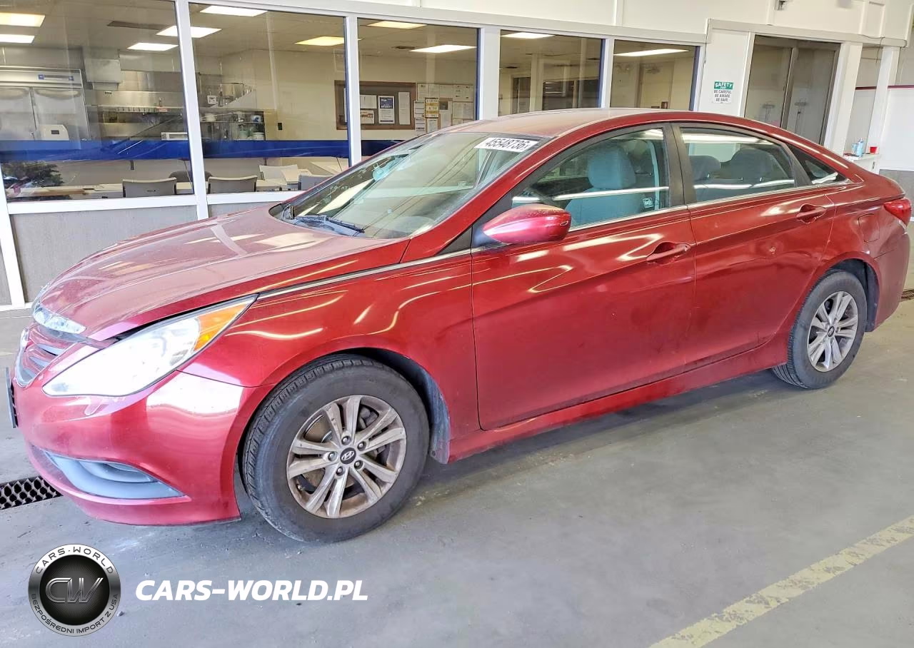 2014 Hyundai Sonata Gls VIN:5NPEB4AC1EH869295 - 1