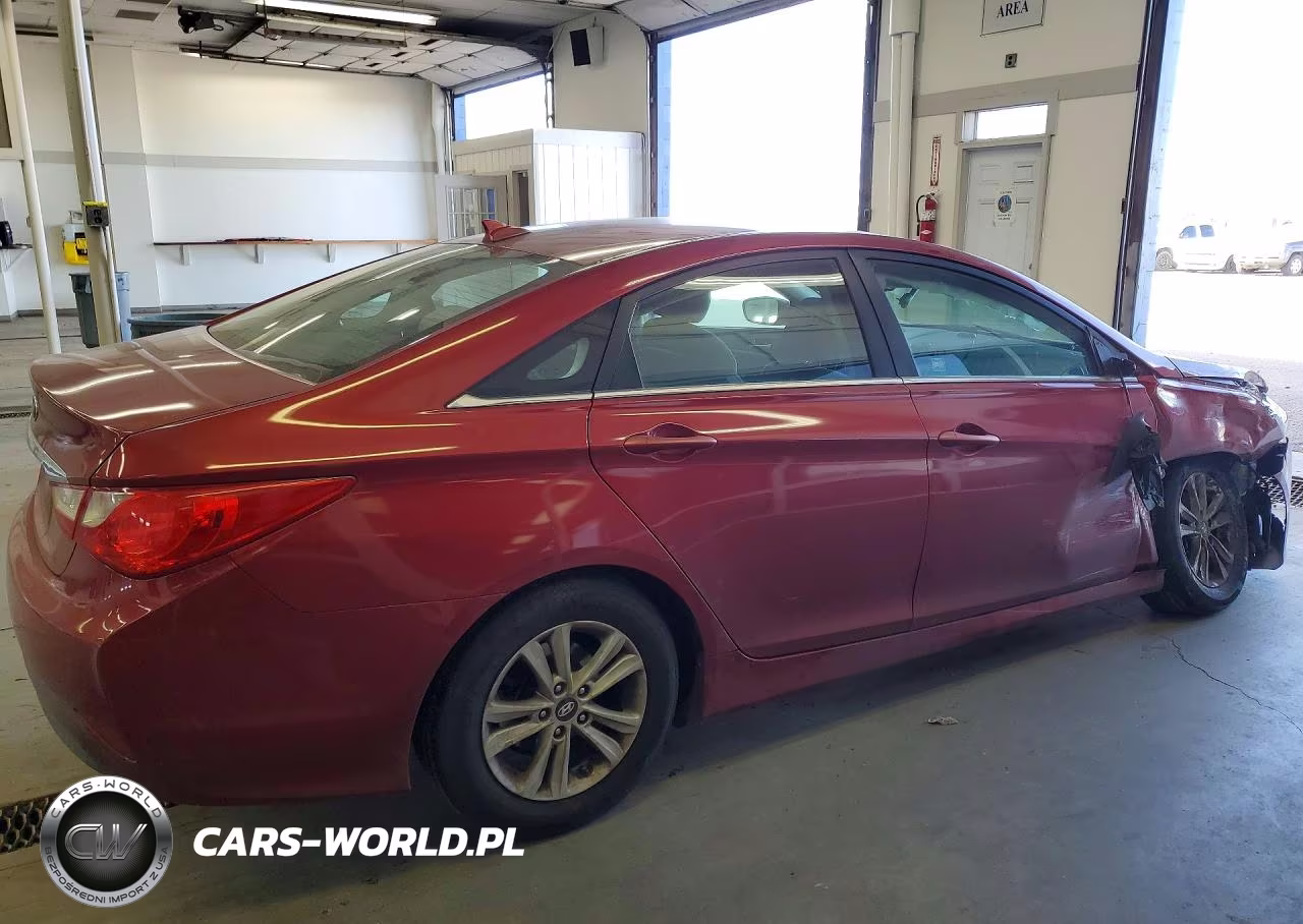 2014 Hyundai Sonata Gls VIN:5NPEB4AC1EH869295 - 3
