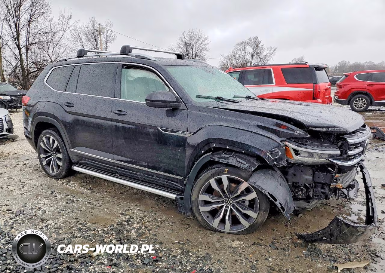 2021 Volkswagen Atlas Sel Premium R-Line VIN:1V2FR2CAXMC574186 - 4