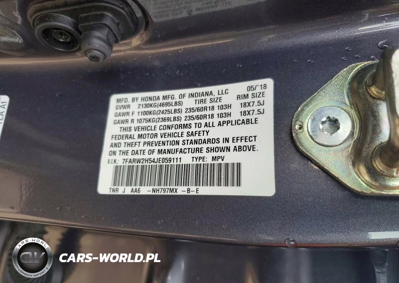 2018 Honda Cr-V Ex VIN:7FARW2H54JE059111 - 14