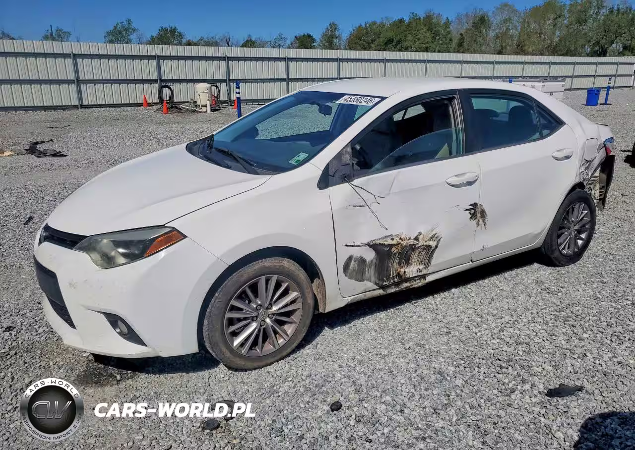 2015 Toyota Corolla Le Plus