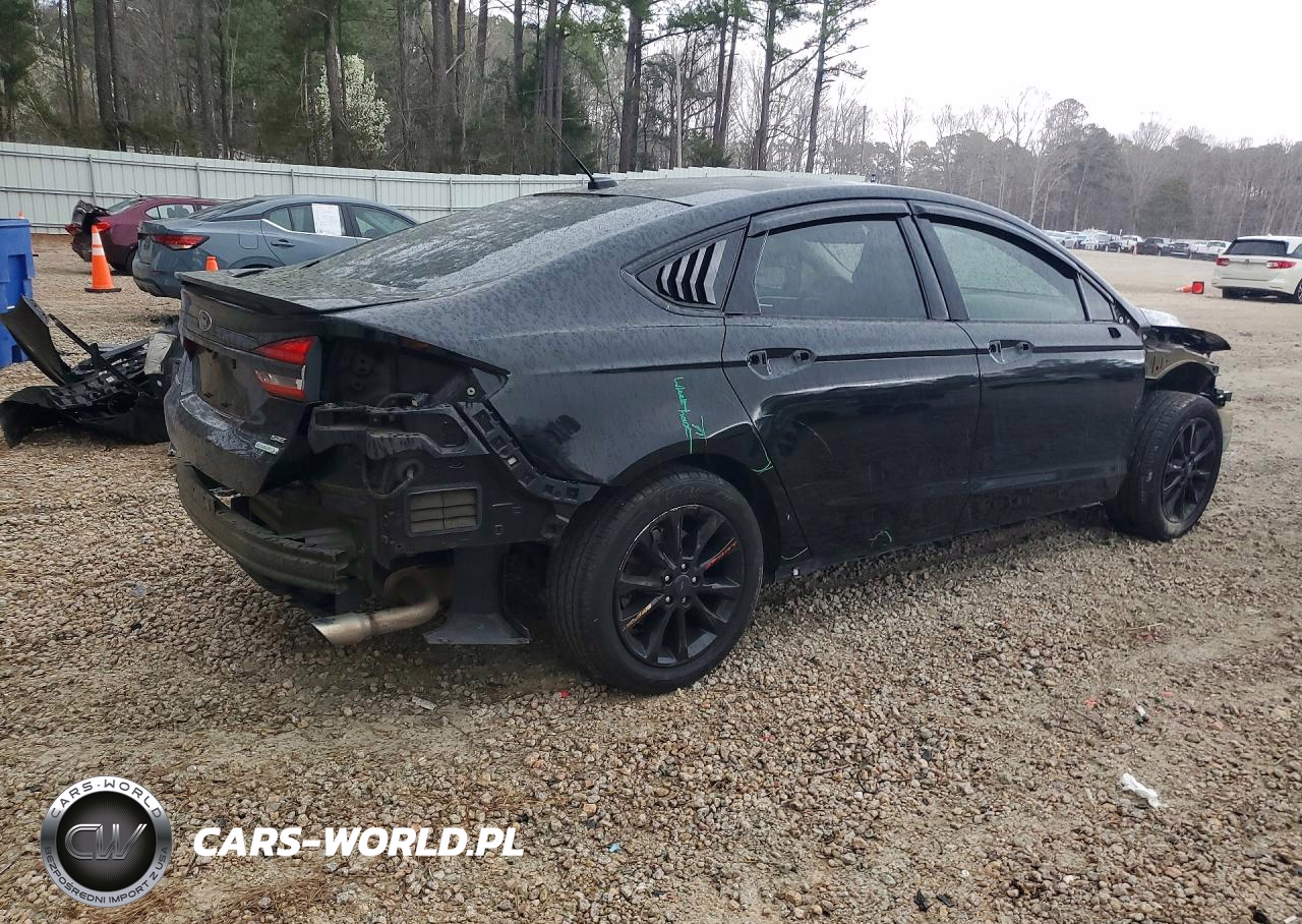 2017 Ford Fusion Se VIN:3FA6P0HD1HR184413 - 3