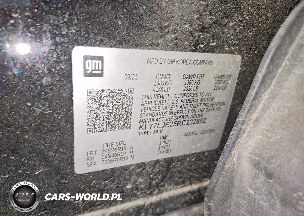 2024 Chevrolet Trax 2Rs VIN:KL77LJE25RC132802 - 12