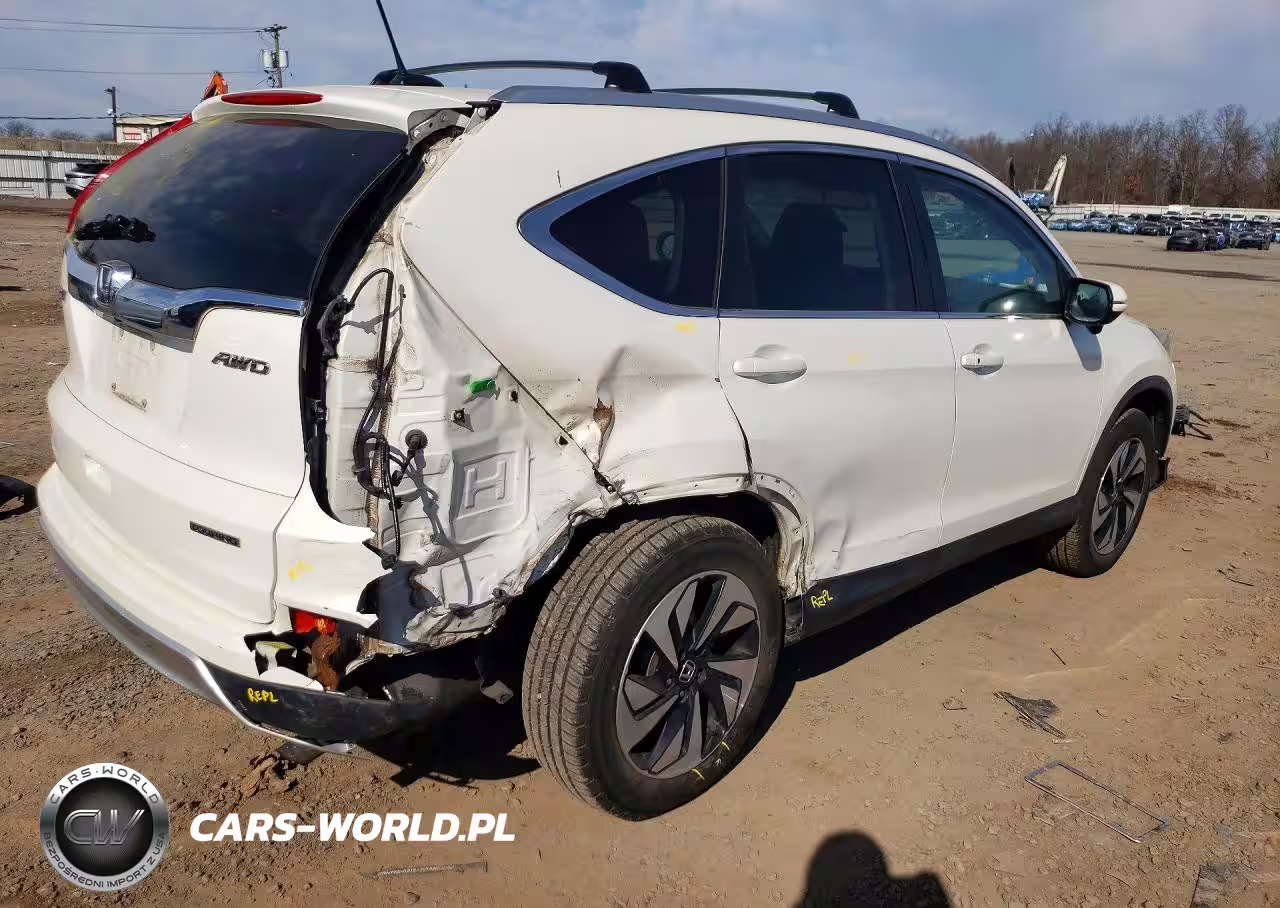 2015 Honda Cr-V Touring VIN:5J6RM4H96FL130131 - 3