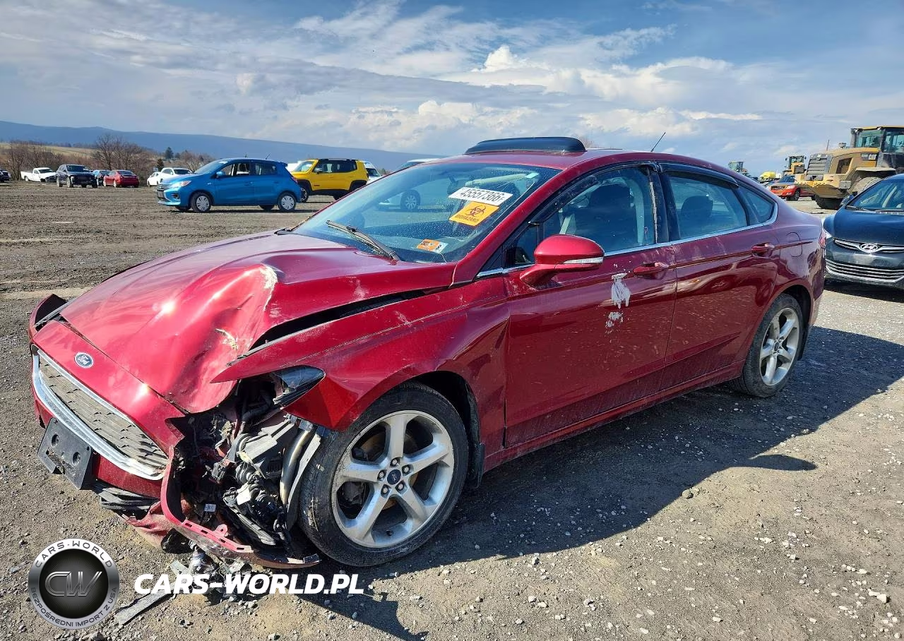 2014 Ford Fusion Se VIN:3FA6P0H71ER362956 - 1