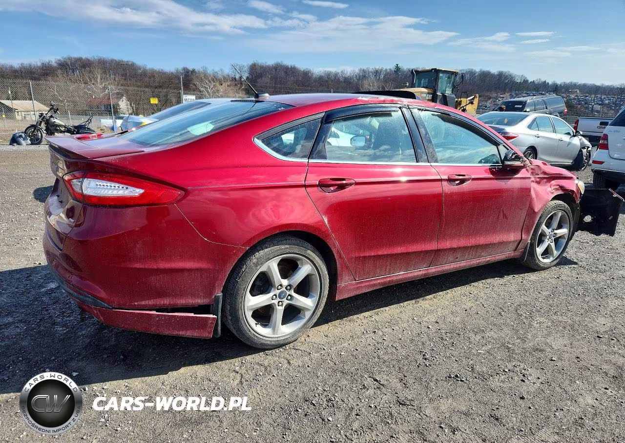2014 Ford Fusion Se VIN:3FA6P0H71ER362956 - 3