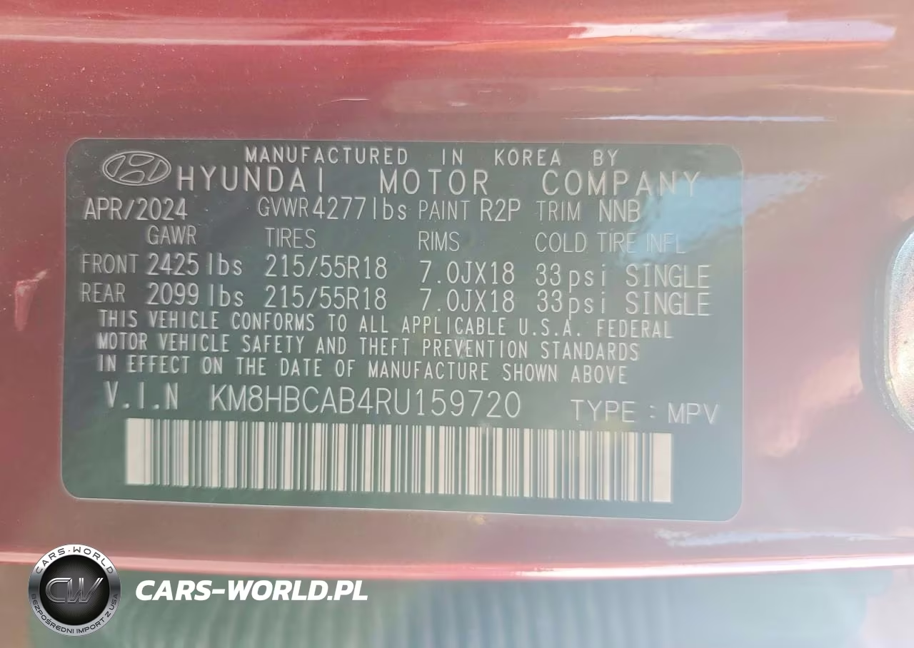 2024 Hyundai Kona Sel VIN:KM8HBCAB4RU159720 - 13