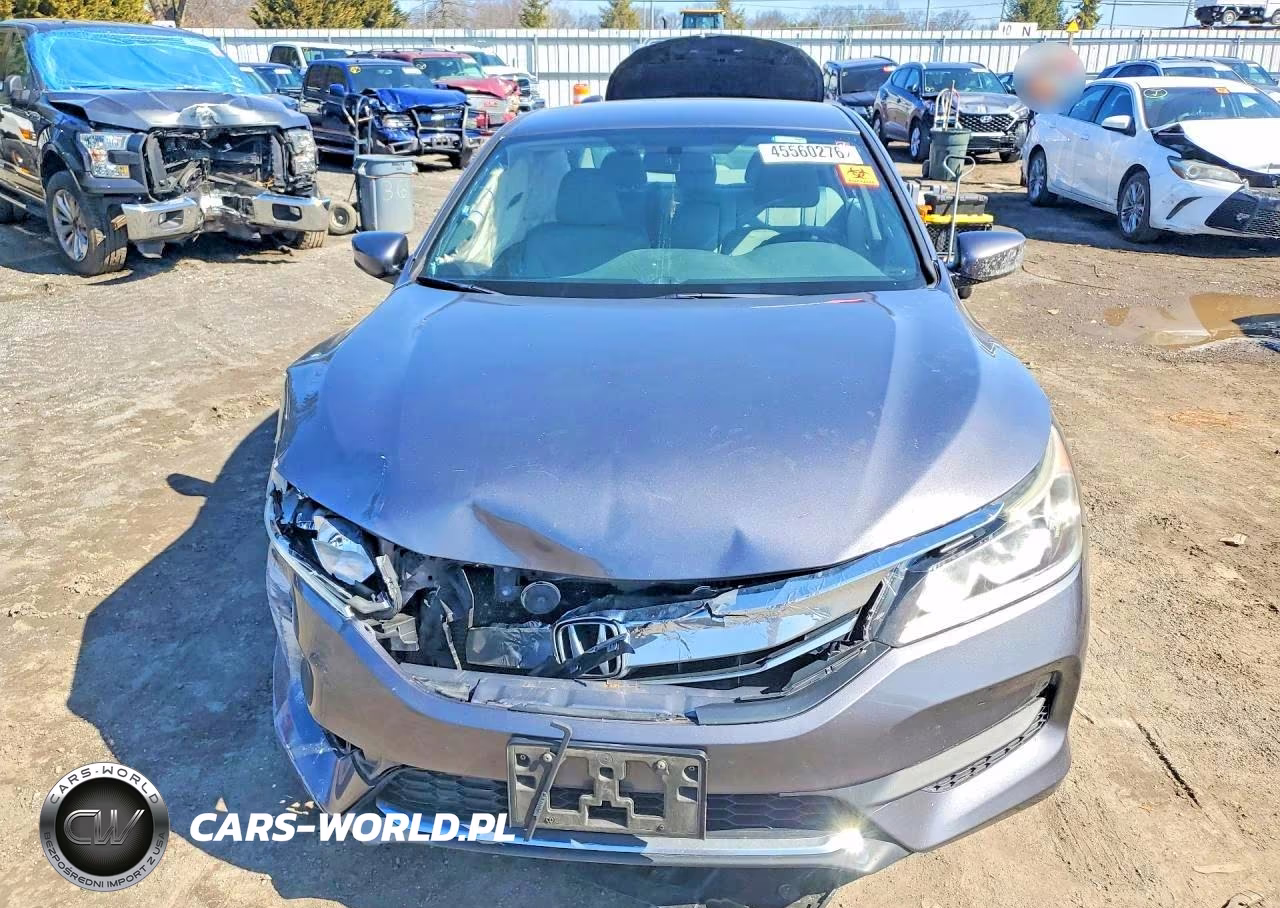 2016 Honda Accord Lx VIN:1HGCR2F37GA111991 - 5