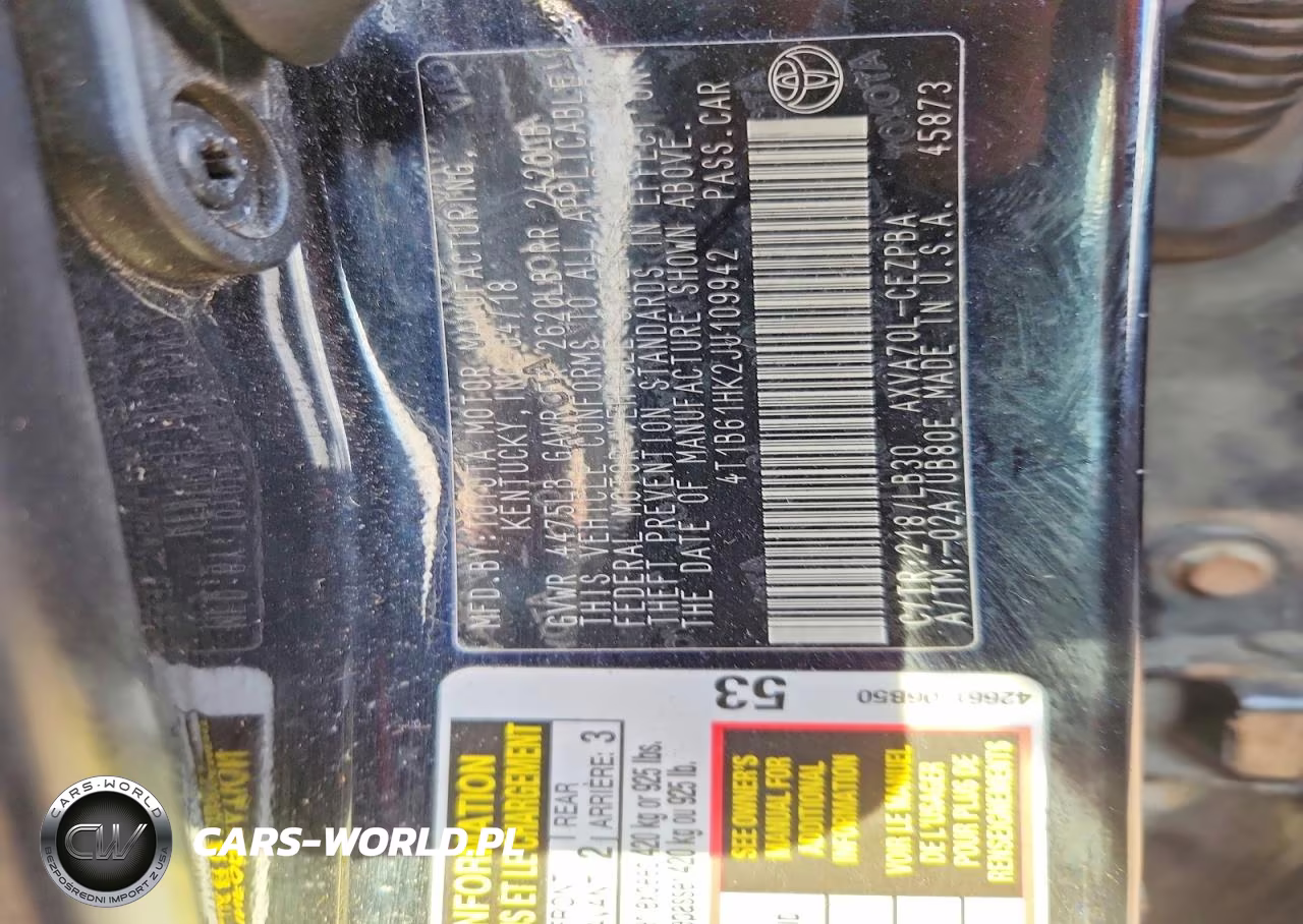 2018 Toyota Camry Xse VIN:4T1B61HK2JU109942 - 12