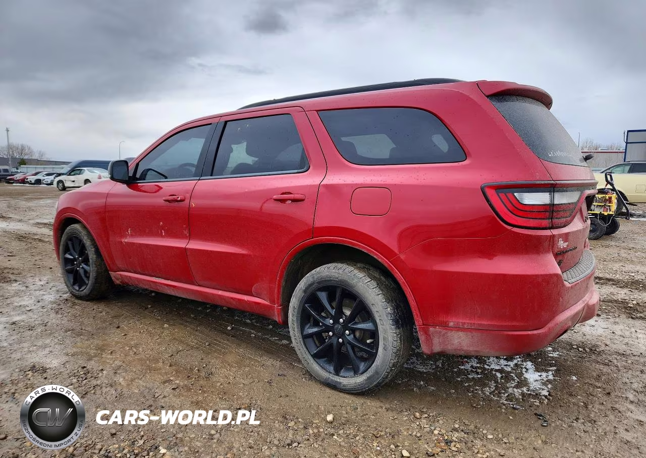 2018 Dodge Durango Gt VIN:1C4RDJDG1JC444612 - 2