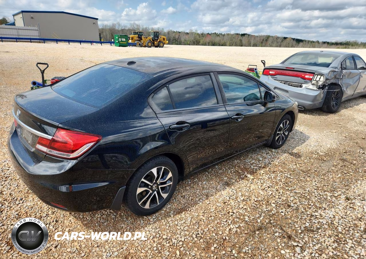 2013 Honda Civic Exl VIN:19XFB2F96DE036603 - 3
